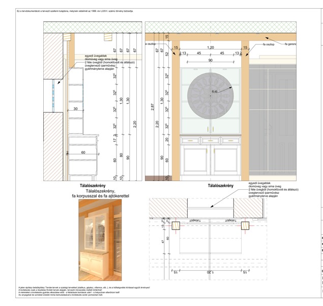 Családi ház belsőépítészeti tervei